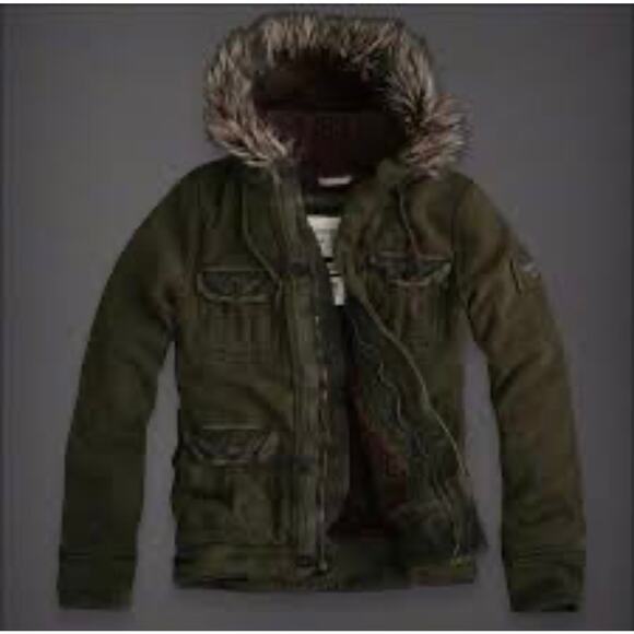 Y2K Abercrombie & fitch  BASIN JACKET XL - Picture 1 of 12